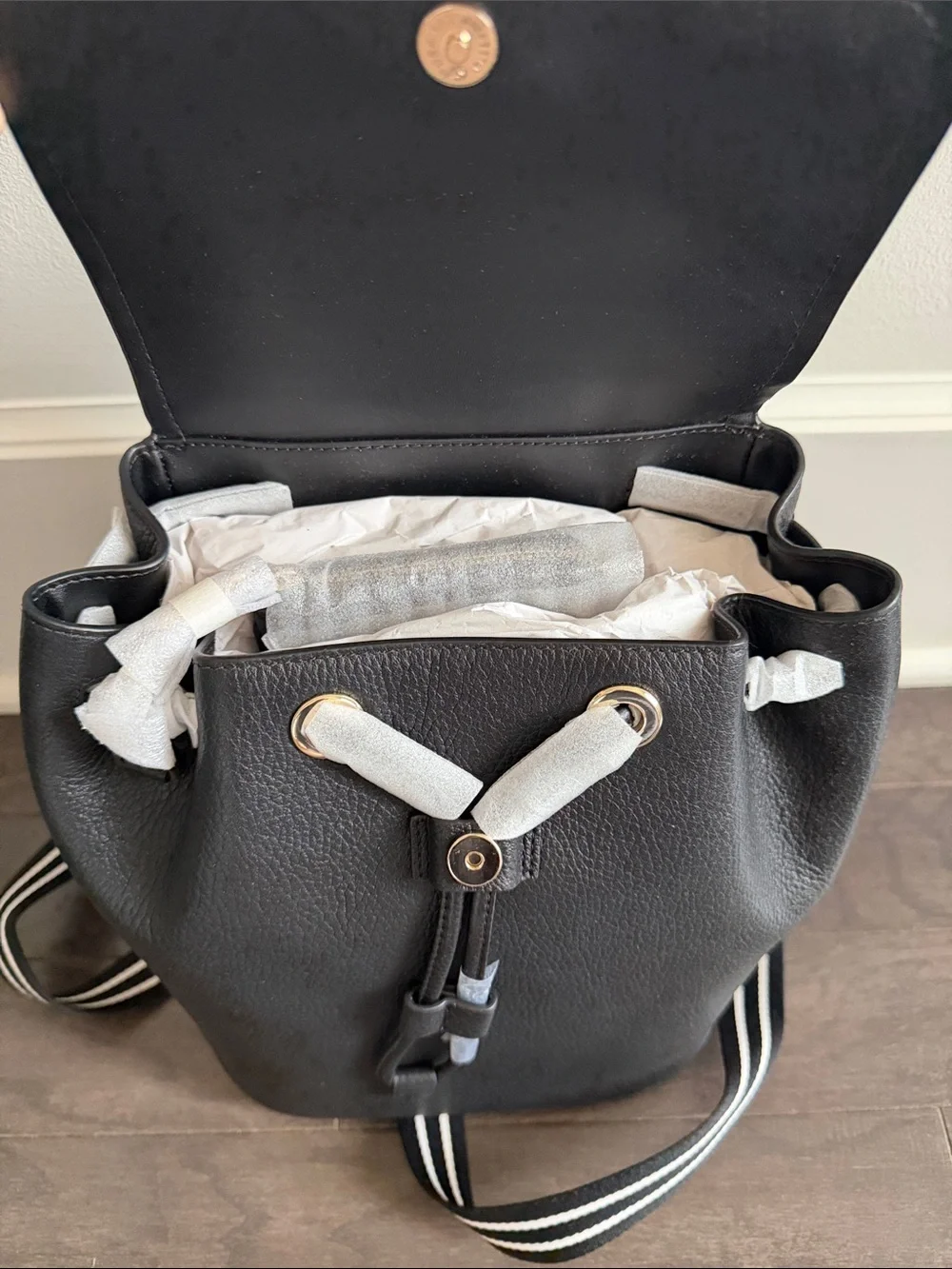 NWT Kate Spade Rosie medium leather flap backpack